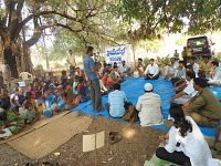 Grama sabha in Sirasanapalli with Sri. Veerapandian, IAS, Project Officer ITDA, 